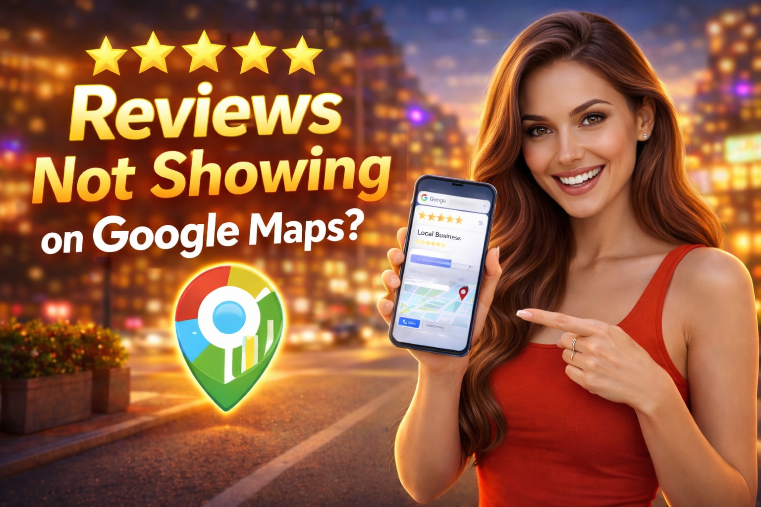 Google Business Profile reviews not showing on Google Maps for business listing