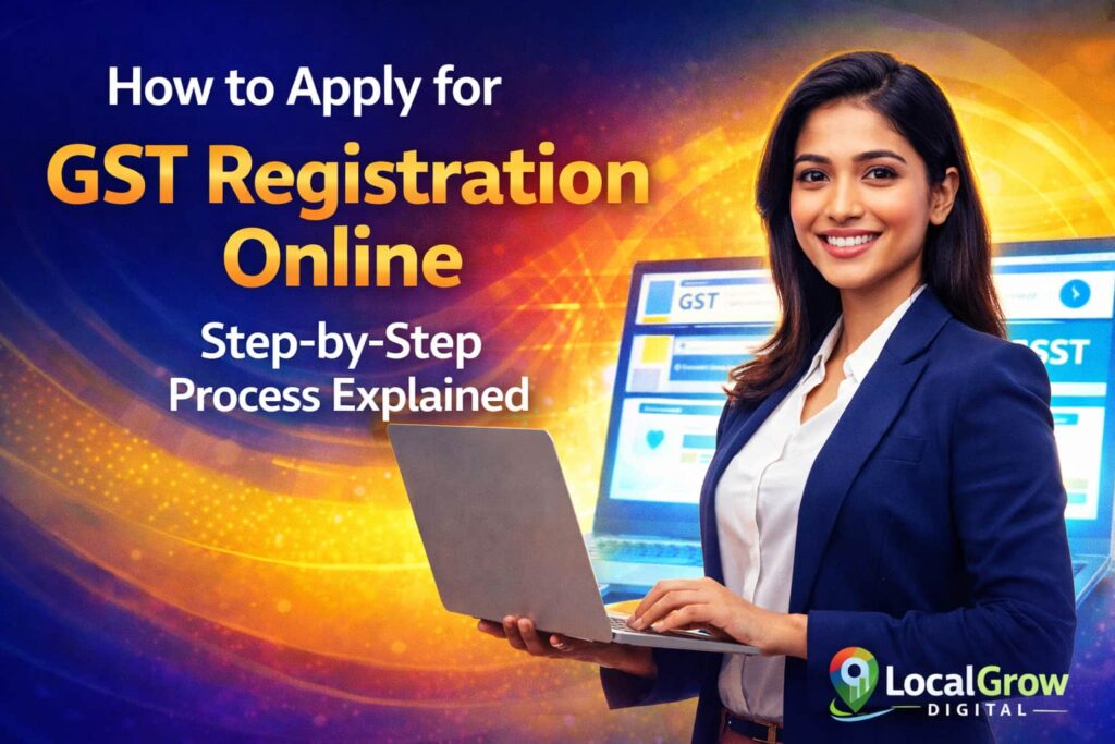 How to apply for GST registration online in India step by step