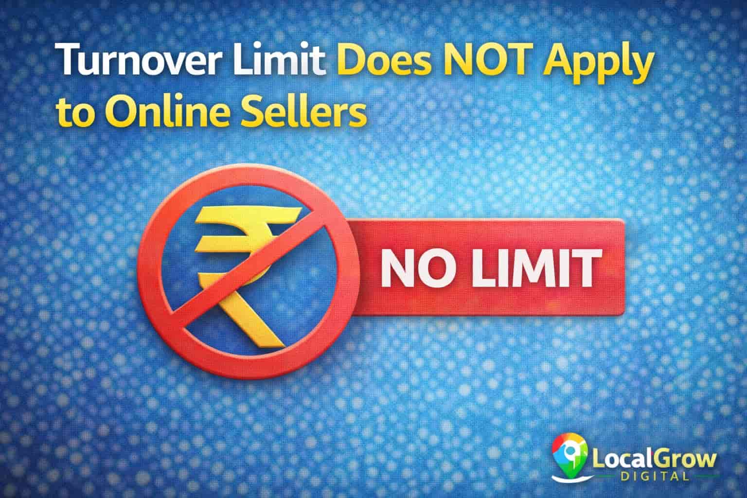 GST turnover limit does not apply for online marketplace sellers
