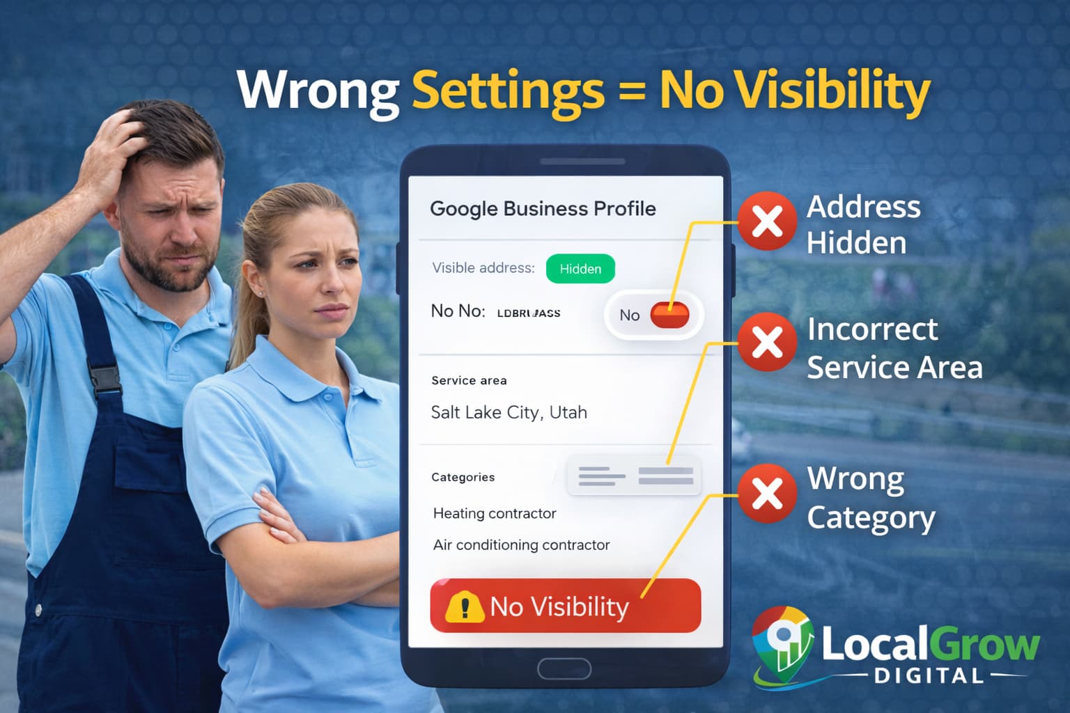 Wrong business category selected in Google Business Profile affecting ranking on Google Maps
