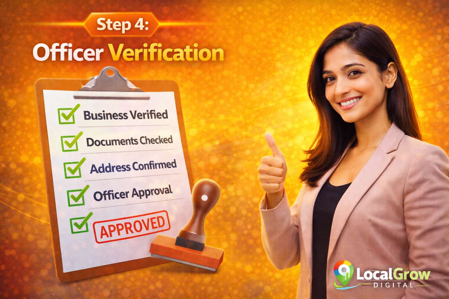 GST registration approved after officer verification