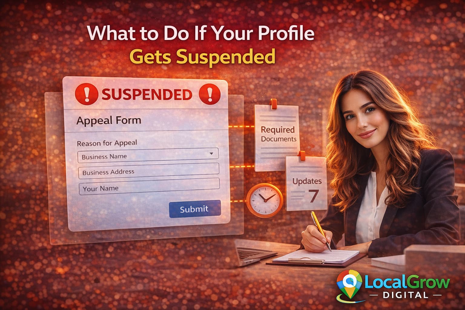 Steps to take if your Google Business Profile gets suspended