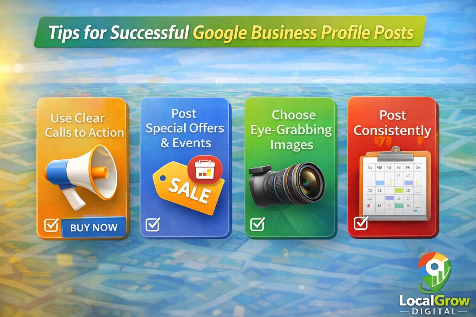 Expert helping business optimize Google Business Profile posts
