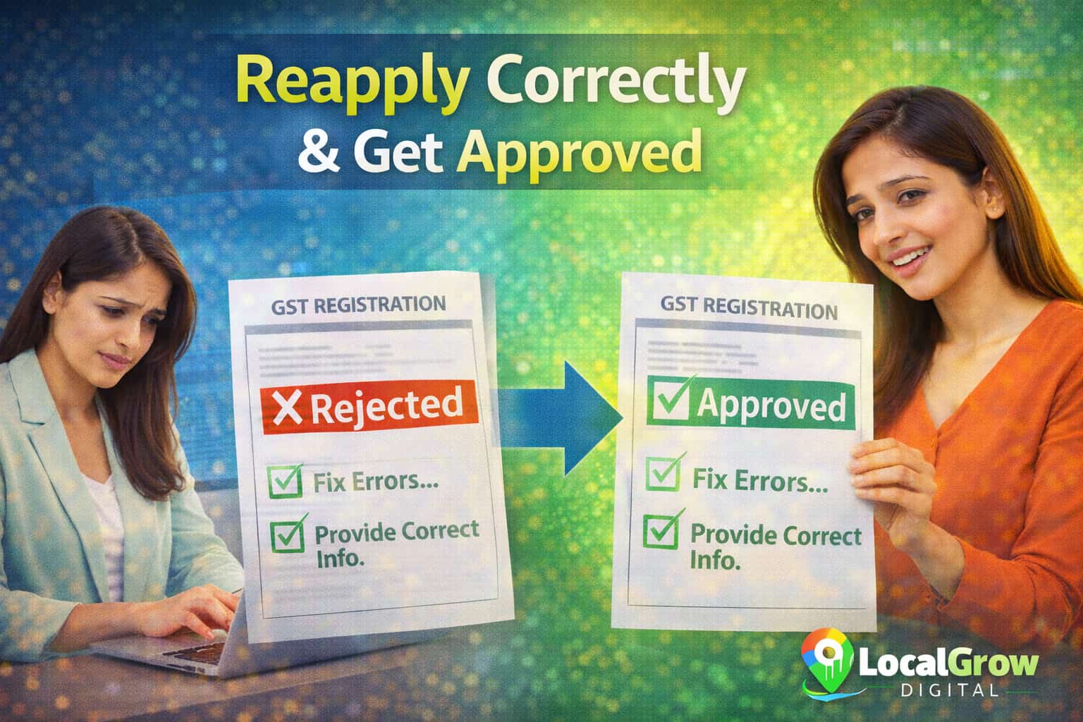 DIY GST rejection fix vs professional expert assistance