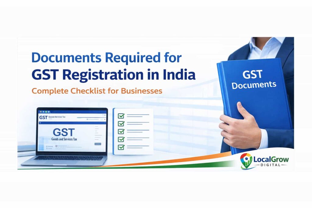 documents required for GST registration in India checklist