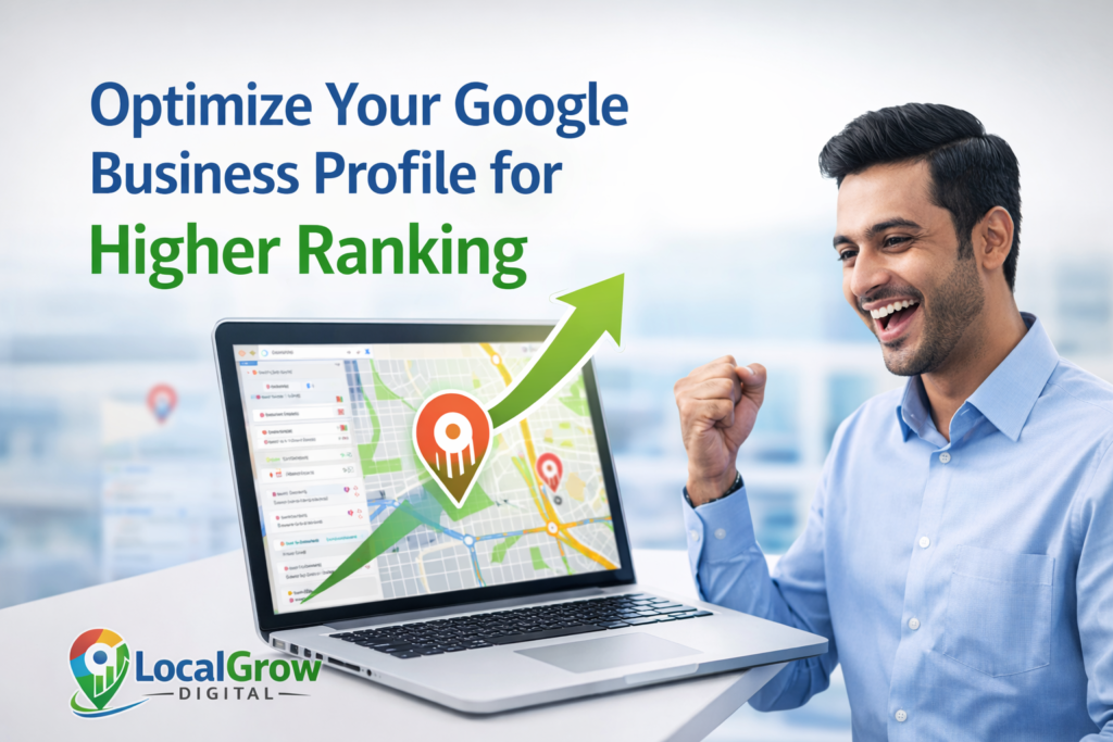 Optimize Google Business Profile to rank higher on Google Maps for local businesses