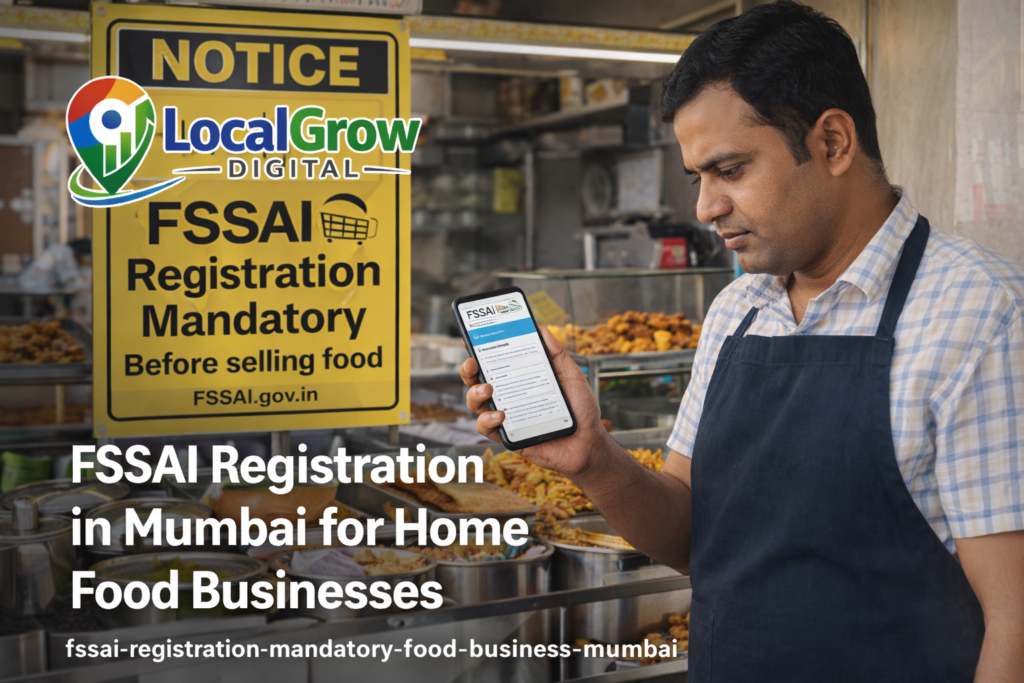 food business in mumbai without fssai facing legal issues