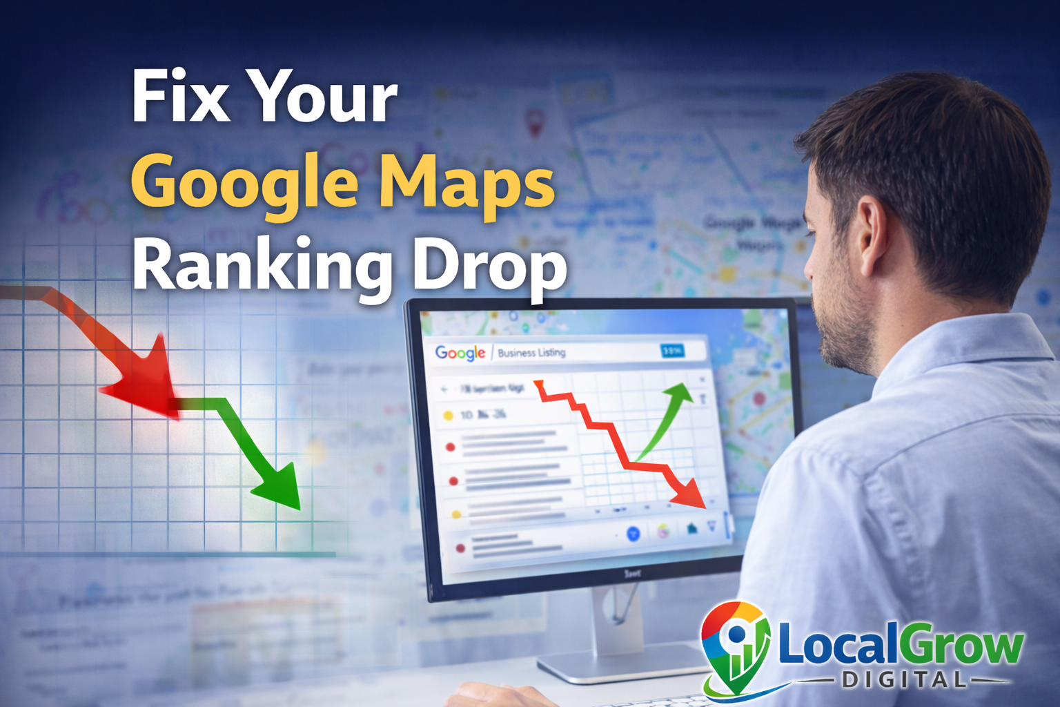 Google Business Profile optimization improves visibility and ranking on Google Maps
