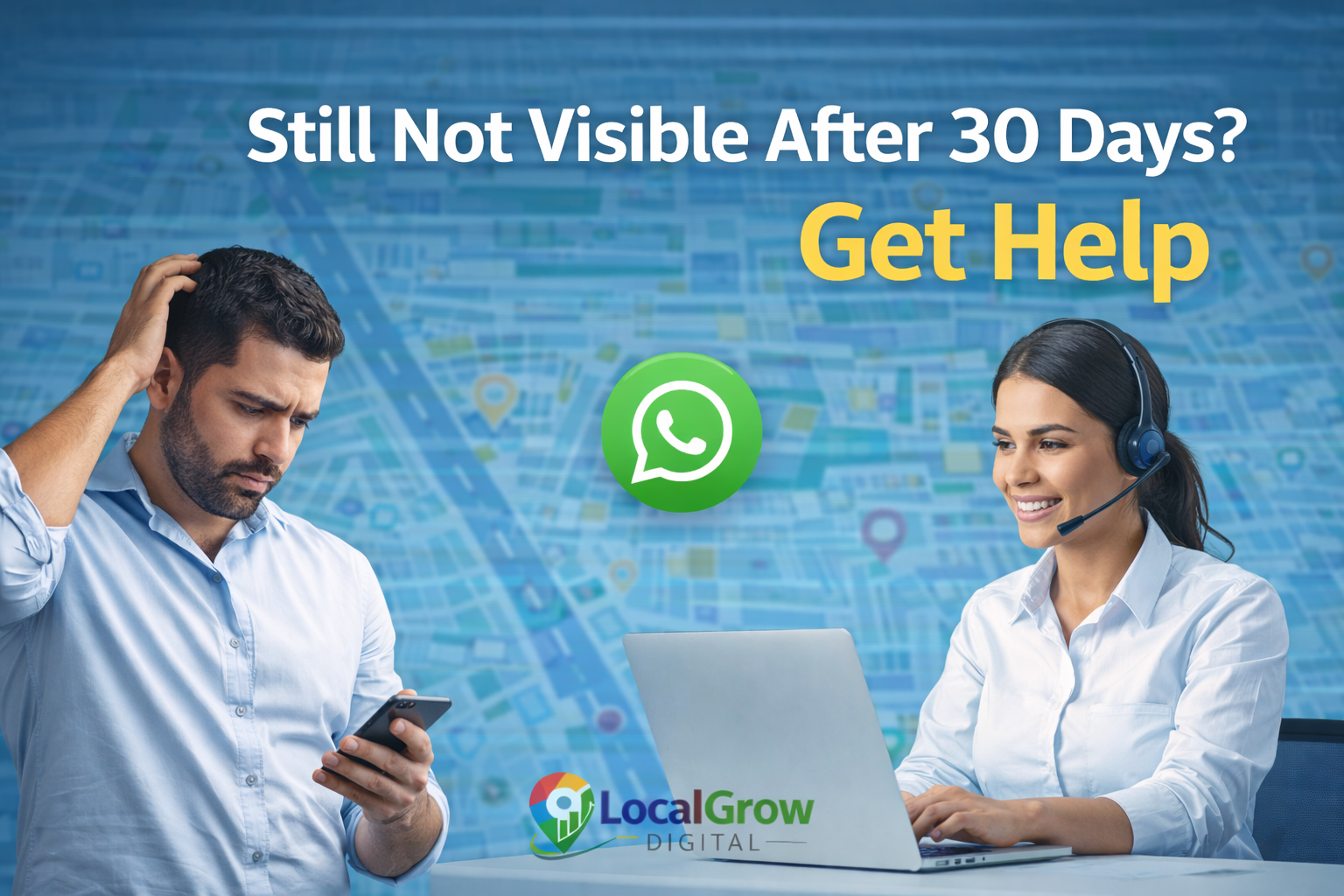 What to do if business not visible on Google Maps after 30 days

