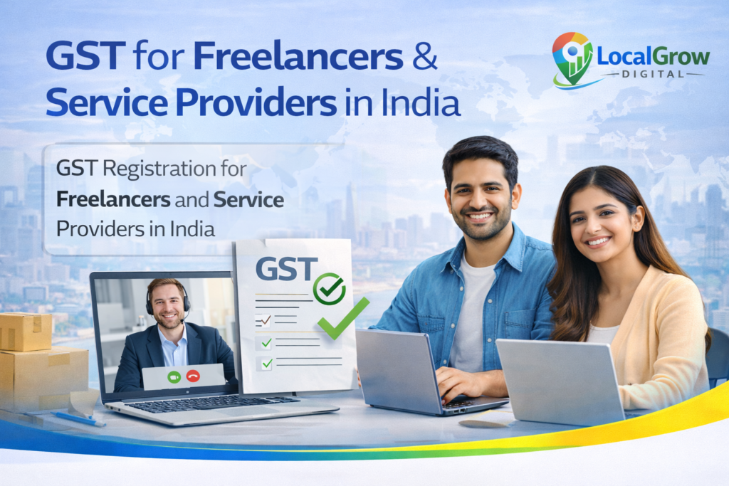 GST for freelancers and service providers in India
