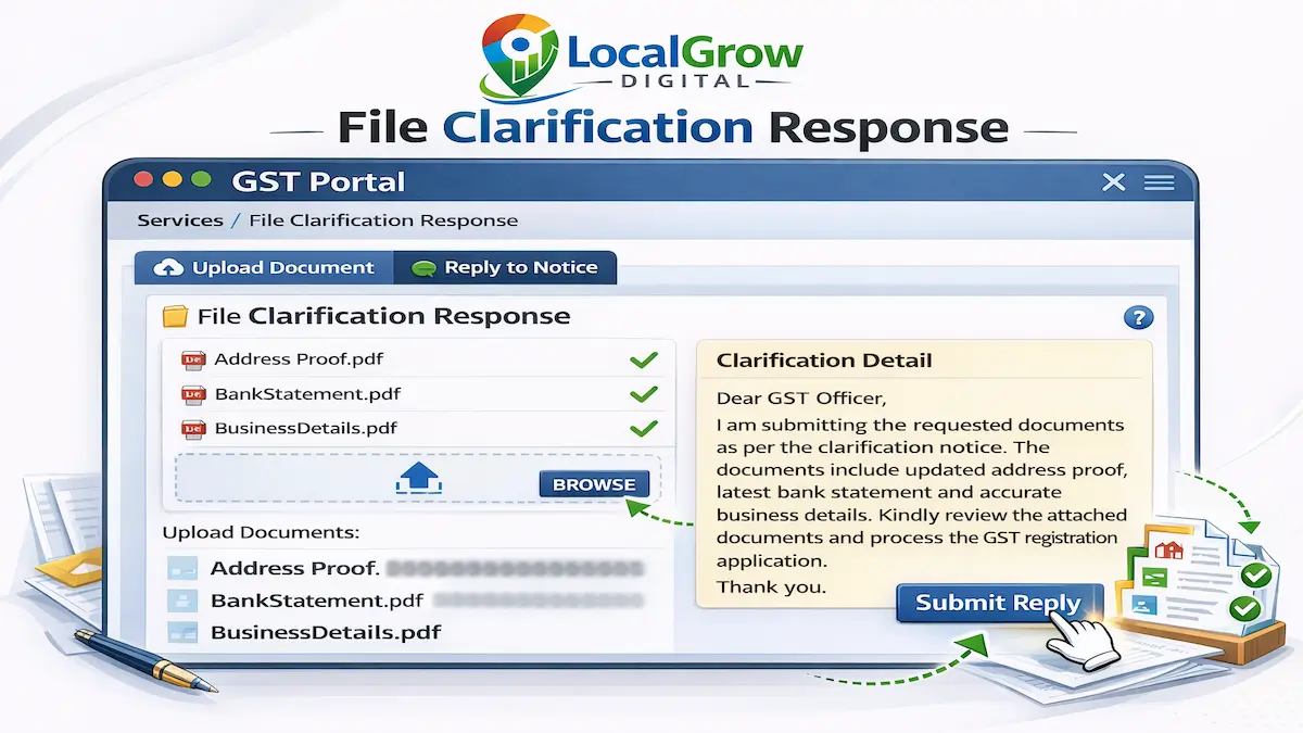 GST registration reapply process step by step India