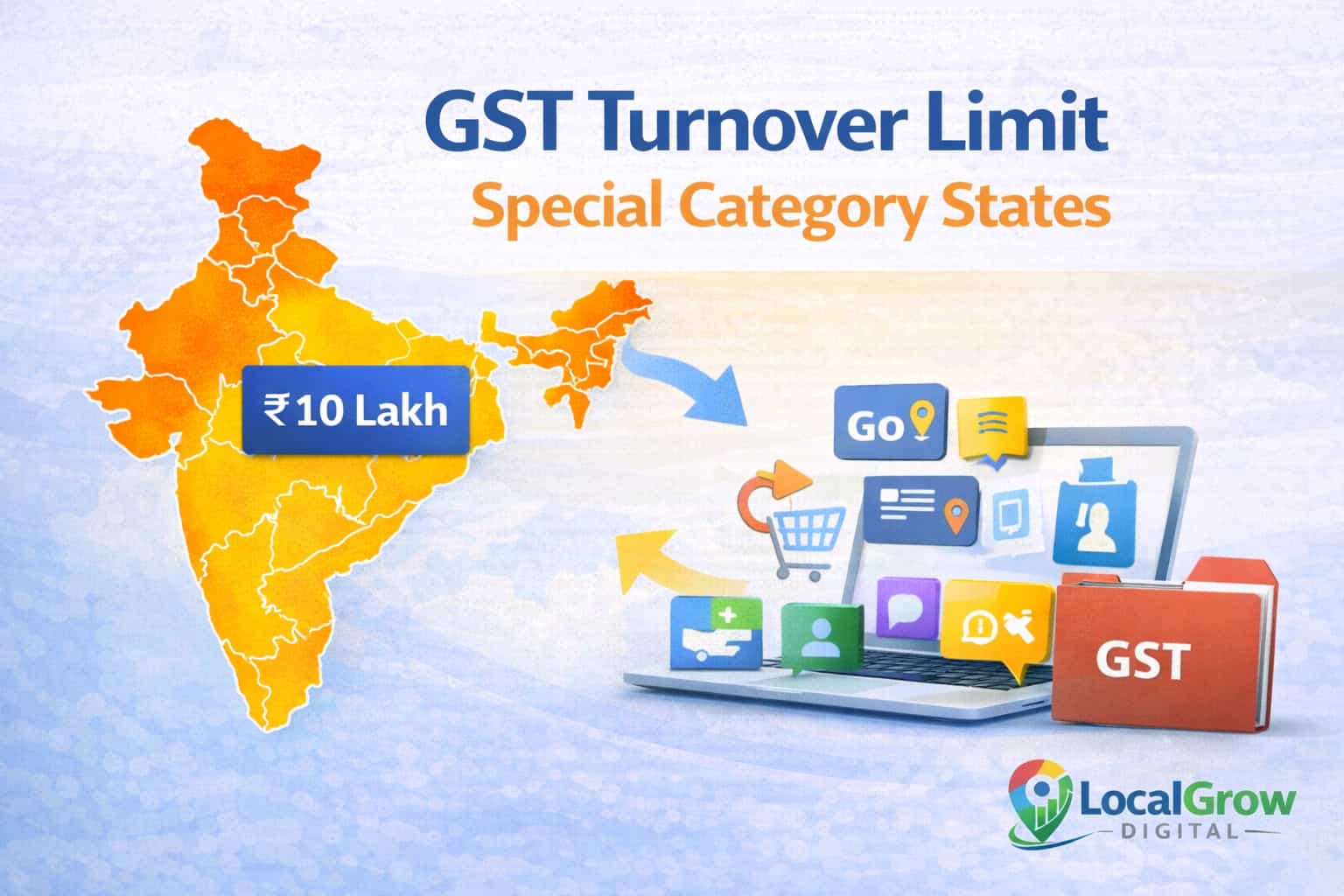 GST Turnover Limit for Special Category States GST turnover limit for special category states in India