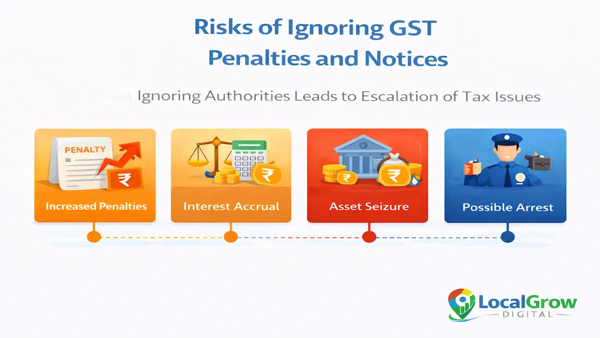 gst prosecution risk flow for deliberate non-registration tax evasion