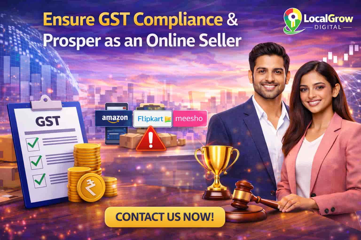 Marketplace Compliance & Account Risk Amazon Flipkart Meesho seller account suspension without GST registration