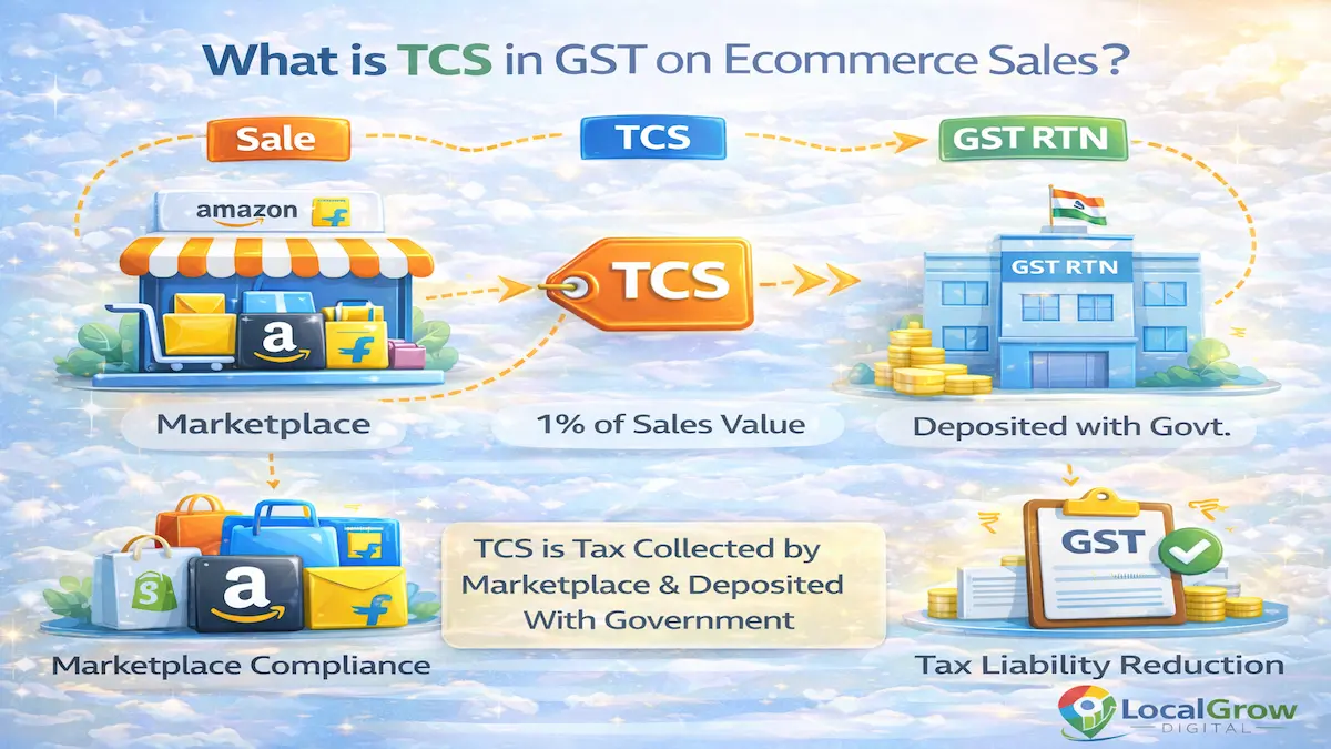 Marketplace GST compliance strategy Marketplace GST compliance support infographic