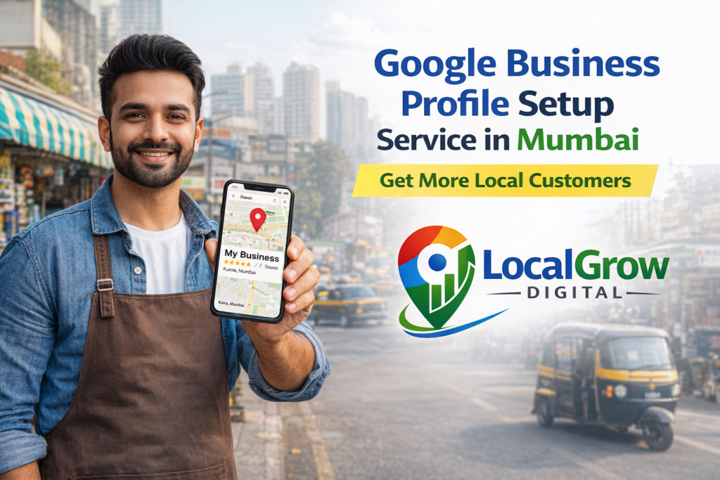 mumbai business owner showing shop on google maps