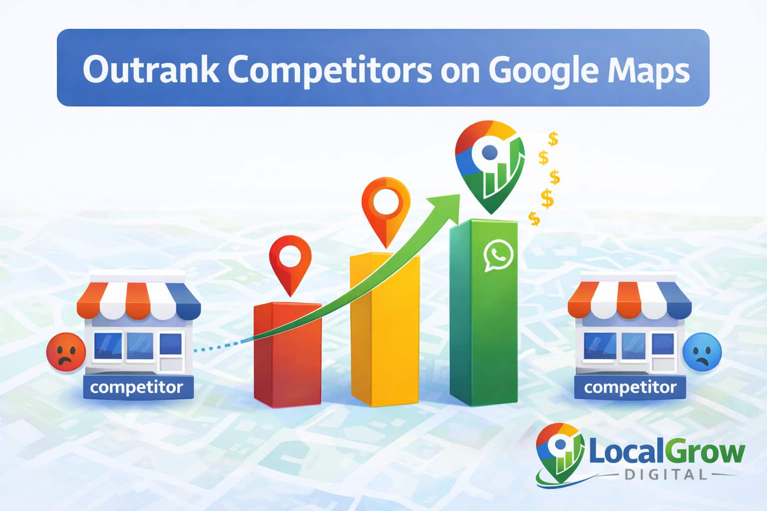 Local SEO strategy to outrank competitors on Google Maps and increase leads