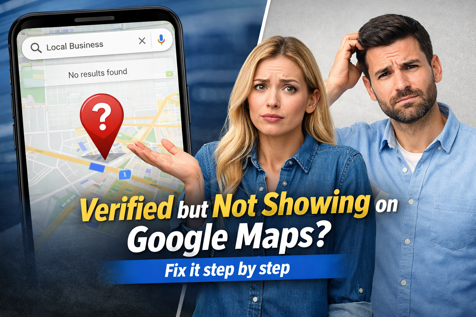 Verified business not showing on Google Maps and how to fix it step by step