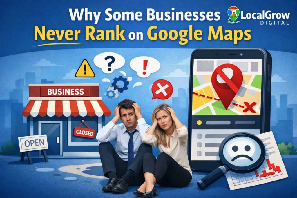 why some businesses never rank on google maps
