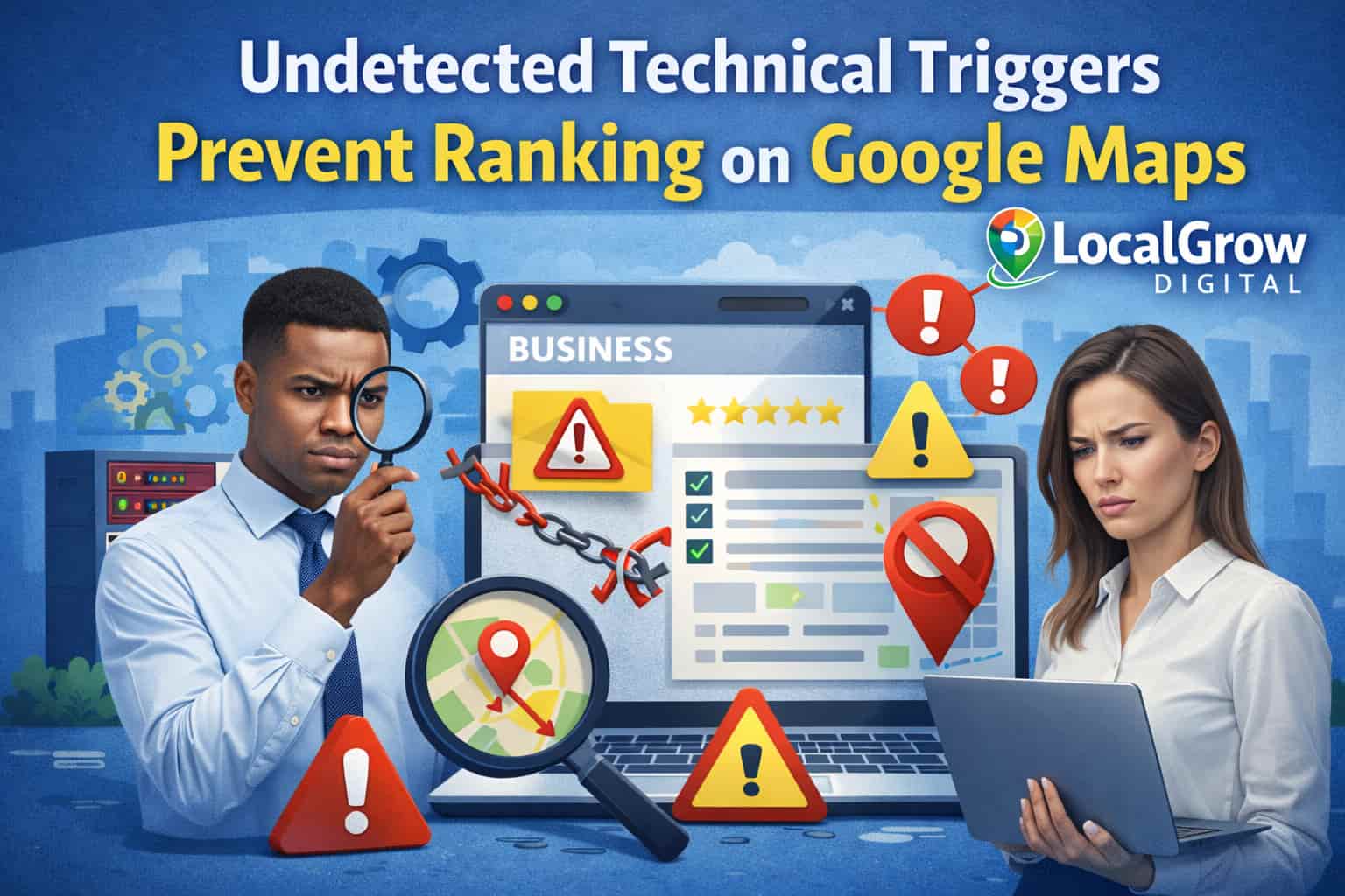 Algorithm and policy related Google Maps ranking drops