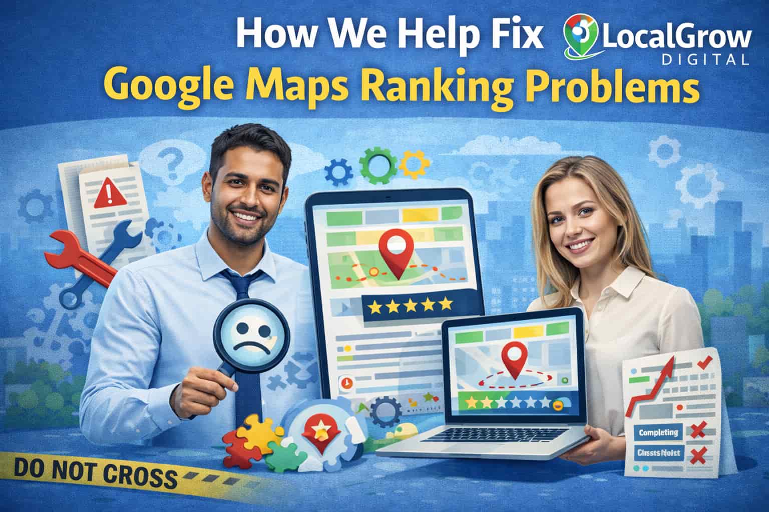 How to recover dropped Google Maps rankings