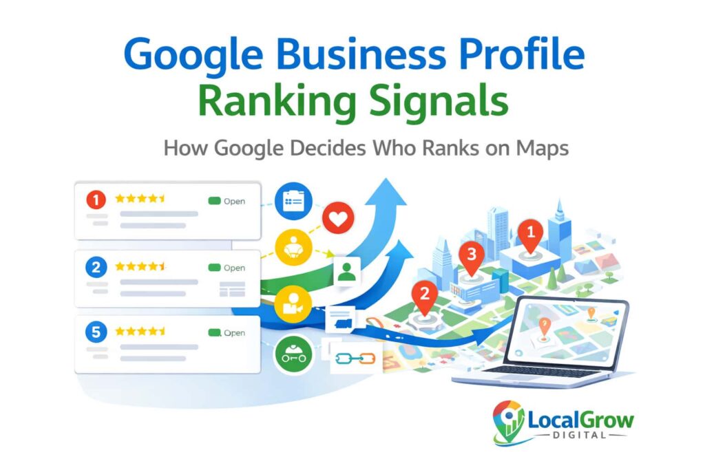 Google Maps ranking signals explained with relevance distance and prominence