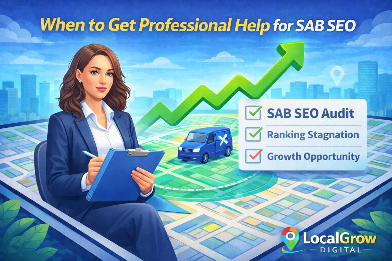 Professional help for service area business Google Maps SEO